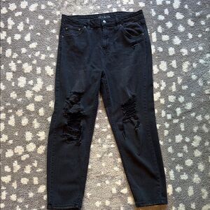 Wild Fable Black Distressed Women Jeans